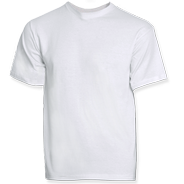 T SHIRT BIANCA CON LOGO (minimo 10 pezzi)
